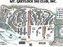 Plan des pistes Mount Greylock – South Williamstown