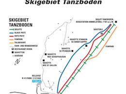 Plan des pistes Tanzboden – Ebnat-Kappel