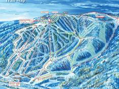 Plan des pistes Le Massif de Charlevoix