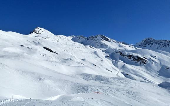 Mont-Blanc: Taille des domaines skiables – Taille Espace San Bernardo – La Rosière/La Thuile