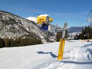 Enneigement au Marienberg