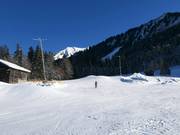 Piste pour débutants au téléski Ideal (Riezlern)