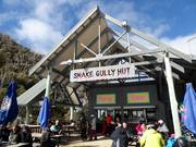Terrasse de la Snake Gully Hut