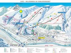 Plan des pistes Zuoz – Pizzet/Albanas