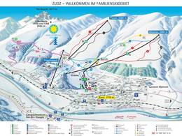Plan des pistes Zuoz – Pizzet/Albanas