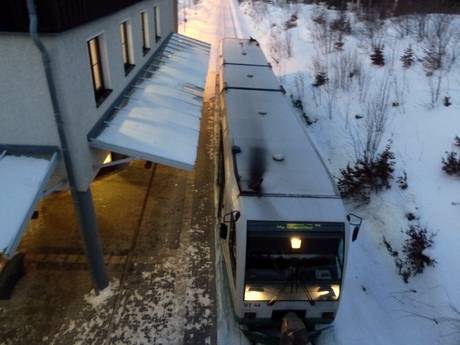 Monts Métallifères: Domaines skiables respectueux de l'environnement – Respect de l'environnement Schöneck (Skiwelt)