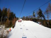 Protěž - 4 places | Télésiège à pinces fixes