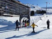 Pelvoux - Tapis roulant recouvert d’une galerie