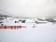 Vue depuis la station supérieure du téléski Raketenlifts