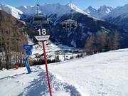 Piste difficile n° 18 à Kals