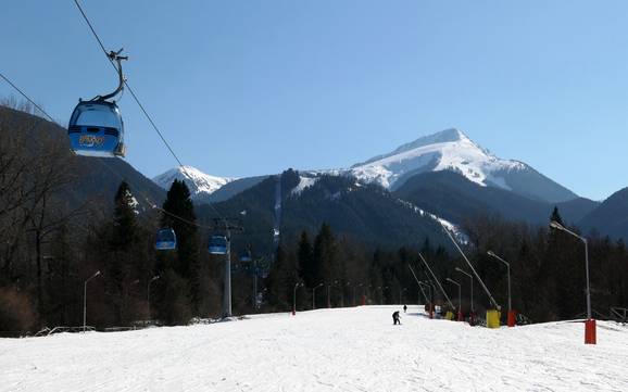 Pirin: Taille des domaines skiables – Taille Bansko