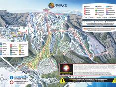Plan des pistes Tamarack Resort