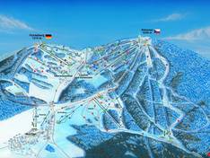 Plan des pistes Keilberg (Klínovec)