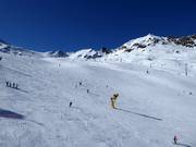 Des pistes larges et faciles au Giggijoch
