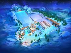 Plan des pistes Ski Egypt