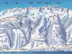 Plan des pistes Eggberge – Altdorf