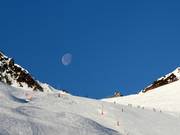 Peyragudes avec la lune