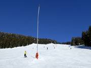 Enneigement par canons à lance
