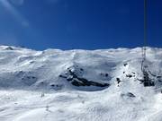 Itinéraires de ski et domaine skiable libre au télésiège 2 places Lärmstange