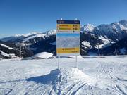 Signalisation à Gerlos
