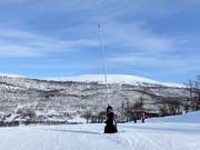 Enneigement dans la station de ski Tänndalen