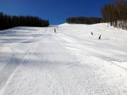 Piste rouge Colombier au télésiège Blanchon