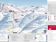 Plan des pistes Meran 2000 (Merano 2000)