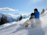Nouveau sentier de luge Moosfluh - Riederalp/Bettmeralp