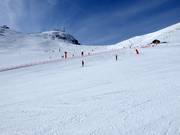 Piste très large au Col Rodella