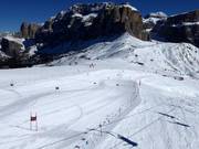 Piste de course au col du Sella