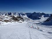Vue sur le glacier du Pitztal