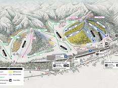 Plan des pistes Yuzawa Nakazato