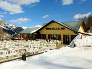 Restaurant d’altitude La Buttiere au bord de la piste Courtils