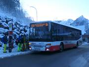 Skibus à la station de vallée