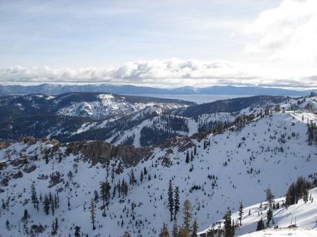 Côte Ouest des États-Unis (Pacific States): Taille des domaines skiables – Taille Palisades Tahoe