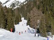 La Longia - la plus longue descente de la vallée de Gardena