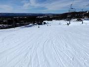 Terrain de l'école de ski à côté du Centrum Idre Fjäll