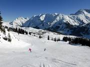 Pistes près d’Oberlech