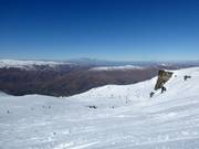 Pentes de poudreuse dans le Captains Basin