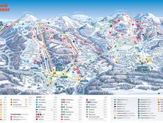 Plan des pistes Rauland Skisenter