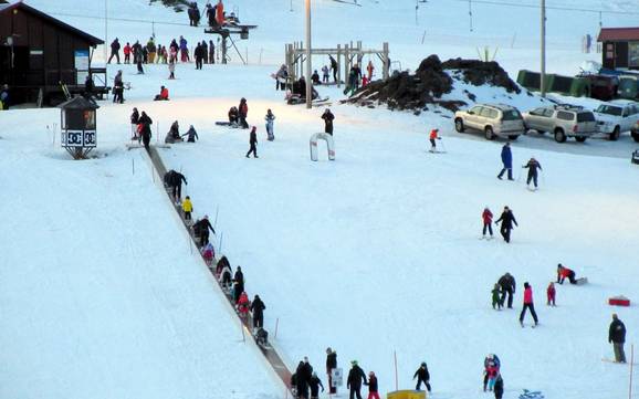 Stations de ski familiales Région du Sud (Suðurland) – Familles et enfants Bláfjöll