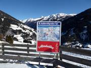 Panneau d'information au téléski Außervillgraten