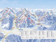 Plan des pistes Rodel Jet – Flachau