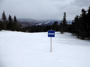 Départ d’une piste à bosses