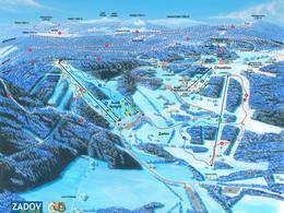 Domaine skiable Zadov – Churáňov/U Horejšů