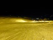 Piste facile au téléski familial