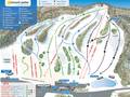 Plan des pistes Mount Peter