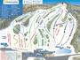 Plan des pistes Mount Peter