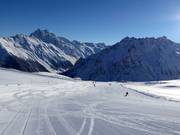 Piste facile au plateau du Schafberg