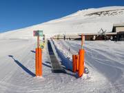 Tapis magique (l’un des nombreux dans le domaine skiable)